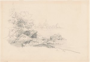 लेक शोर, 1868-1869। द्वारा जॉन सिंगर सार्जेंट
