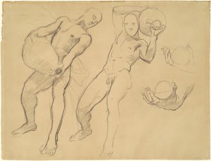 विंड्स के लिए नोटस का अध्ययन, 1922-1925। द्वारा जॉन सिंगर सार्जेंट