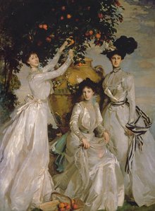 एचेसन सिस्टर्स (कैनवास पर तेल) द्वारा John Singer Sargent
