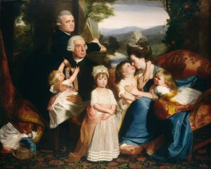 कोपले परिवार, 17761777। द्वारा जॉन सिंगलटन कोपले