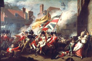 द डेथ ऑफ मेजर पीयरसन, 6 जनवरी 1781, 1783। द्वारा John Singleton Copley