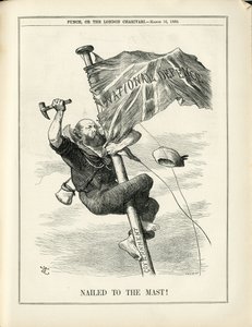पंचो में जॉन टेनियल (1820-1914) का चित्रण द्वारा जॉन टेनिएल