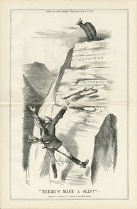 पंचो में जॉन टेनियल (1820-1914) का चित्रण द्वारा जॉन टेनिएल