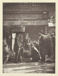 कोवेंट गार्डन मजदूर, 1881। द्वारा जॉन थॉमसन