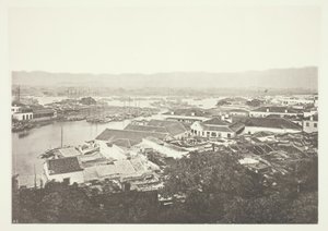 फूचो फॉरेन सेटलमेंट, सी. 1868. द्वारा जॉन थॉमसन