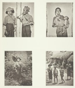 Pepohoan महिला, बच्चे को ले जाने का तरीका, बक्सा महिलाओं की पोशाक, लकोली, सी। 1868. द्वारा जॉन थॉमसन