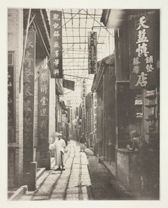 भौतिक स्ट्रीट, कैंटन, सी। 1868. द्वारा जॉन थॉमसन