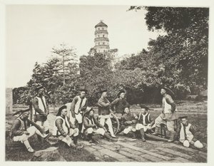 टार्टर सोल्जर्स, सी। 1868. द्वारा जॉन थॉमसन