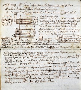 रैस्ट्रिक नोटबुक, रेनहिल ट्रायल, 1829 से सैंस पेरिल का विवरण द्वारा जॉन उर्पेथ रैस्ट्रिक