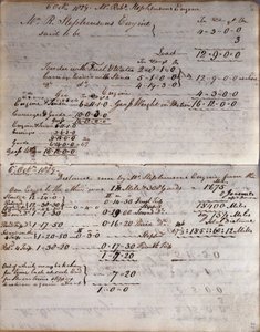 रैस्ट्रिक नोटबुक, रेनहिल ट्रायल, 1829 से रॉकेट का विवरण द्वारा जॉन उर्पेथ रैस्ट्रिक