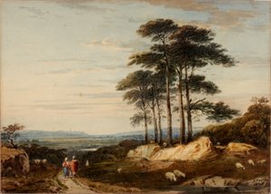 लैंडस्केप, 1835।