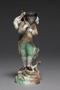 स्टैफोर्डशायर फैक्ट्री द्वारा बनाई गई द लॉस्ट भेड़, c.1770 द्वारा जॉन वायज़