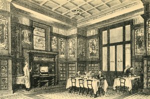 ईस्ट डाइनिंग या ग्रिल रूम, c1860s, 1881।