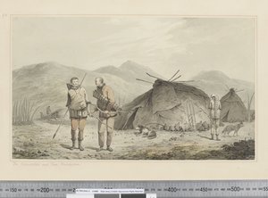 F.31 Tschuktschi और उनके आवास, c.1773-84 (जल रंग) द्वारा जॉन वेबर