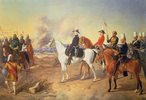 जनरल गफ, सतलुज की सेना के कमांडर-इन-चीफ द्वारा जॉन व्हीलर ऑफ बाथ