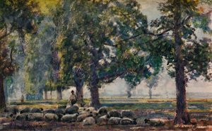 झुंड झुंड, c1895