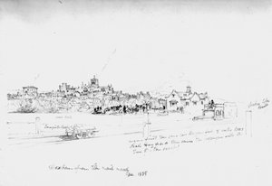 रेल रोड से हेक्सम, 1835 द्वारा जॉन विल्सन कारमाइकल