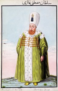 मुस्तफा प्रथम, तुर्क सम्राट, 1808 द्वारा जॉन यंग