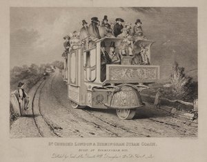 डॉ। चर्च्स लंदन और बर्मिंघम स्टीम कोच, 1833 द्वारा कुक के बाद जॉन
