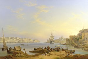 ग्रैंड हार्बर, वाल्लेट्टा, माल्टा, 1850