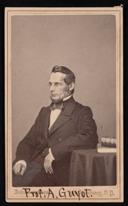 1866 से पहले अर्नोल्ड हेनरी गयोट 1807-1884 का पोर्ट्रेट। द्वारा जॉनसन ब्रदर्स