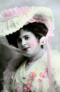 गेन्नोर रोलैंड्स 1883-1906, अंग्रेजी अभिनेत्री, 20 वीं शताब्दी की शुरुआत में। द्वारा जॉनसन और हॉफमैन