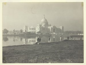 कलकत्ता में विक्टोरिया मेमोरियल, सीए। 1910।