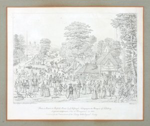 C.1590 में हॉर्सडाउन में बुत द्वारा जोरिस हॉफनागल