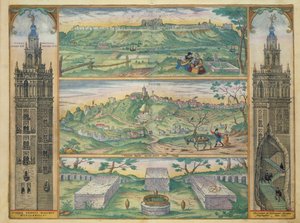 फोर्ज और जेरेसा का नक्शा जॉर्ज ब्रौन (1541-1622) और फ्रैंस होजनबर्ग (1535-90) द्वारा 1565