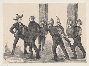 जीसस ब्रूनो मार्टिनेज का निष्पादन, 1892, 1892। द्वारा जोस गुआडालुपे पोसाडा