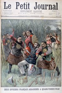 1899 में क्वांग-टचेउ-वान द्वारा दो फ्रांसीसी अधिकारियों की हत्या द्वारा जोस बेलोन