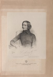 फ्रांज़ लिज़्ज़त का पोर्ट्रेट 1811-1886, 1838।
