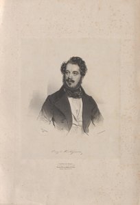 ओपेरा गायक गियोवन्नी ओरेज़ियो कार्टाजेनोवा का पोर्ट्रेट 1800-1841, 1838। द्वारा जोसेफ क्राहुबेर