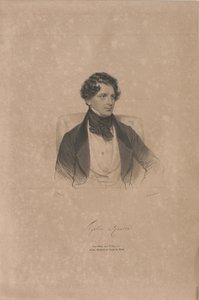 ओपेरा गायक एगोस्टिनो रोवरे का पोर्ट्रेट 1804-1865, 1839। द्वारा जोसेफ क्राहुबेर