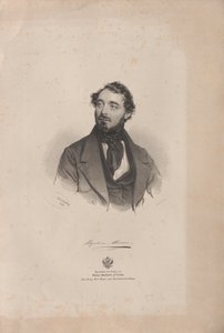ओपेरा गायक नेपोलियन मोरियानी का पोर्ट्रेट 1808-1878, 1840।