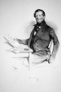 संगीतकार एंटोन डियाबेली का पोर्ट्रेट 1781-1858, 1841