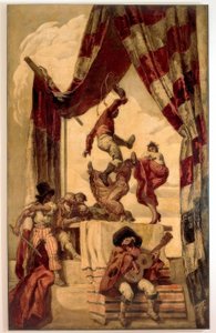 सरवेंट्स, डॉन क्विक्सोट, द वेडिंग ऑफ़ कैमाचो - जेएमएसर्ट द्वारा जोसेप मारिया सर्ट