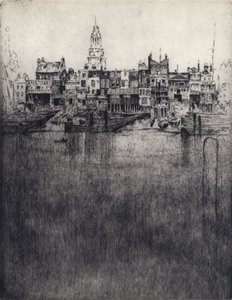 लाइमहाउस (लिथो) द्वारा जोसेफ (बाद) पेनेल