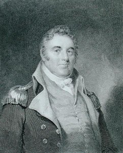 रिचर्ड डेल (1756-1826), रिचर्ड डब्ल्यू डोडसन (1812-67) द्वारा उत्कीर्ण, जेम्स बार्टन लॉन्गक्रे (1794-1869) द्वारा मूल पेंटिंग की एक प्रति के बाद (उत्कीर्णन) द्वारा जोसेफ (बाद) वुड