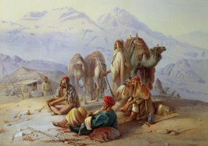 एक अरब एग्जीबिशन (wc कागज पर) द्वारा जोसेफ ऑस्टिन बेनवेल