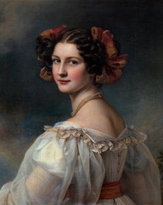 जोसेफ कार्ल स्टीलर (1781-1858) द्वारा 19वीं सदी के म्यूनिख द्वारा ऑगस्टाइन पेंटिंग का पोर्ट्रेट। शैटो डी निम्फेनबर्ग द्वारा जोसेफ कार्ल स्टीलर