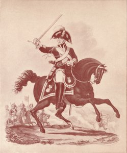 अधिकारी, द्वितीय रेजिमेंट लाइफ गार्ड्स वाटरलू अवधि, 1812-1815 1909 द्वारा जोसेफ कॉन्स्टेंटाइन स्टैडलर