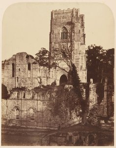 फव्वारे अभय। द चर्च एंड चैप्टर हाउस, 1850s।