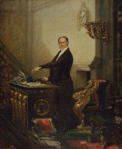 आंद्रे डुपिन का पोर्ट्रेट 1783-1865, सी। 1850. द्वारा जोसेफ इच्छा न्यायालय