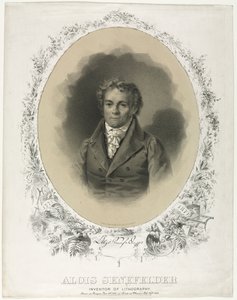एलोइस सेनेफेल्डर, 1871। द्वारा जोसेफ एफ कन्नप्पो