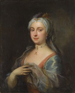 लेडी मैरी वोर्टले मोंटागु का पोर्ट्रेट 1689-1762