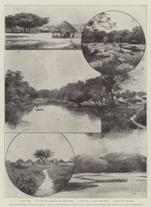 लागोस-डाहेमी फ्रंटियर प्रश्न, ब्रिटिश और फ्रांसीसी सरकारों के बीच विवाद के तहत अब हंटरलैंड जिले में दृश्य