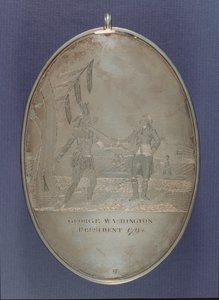शांति पदक, 1793 (रजत) द्वारा जोसेफ द्वितीय रिचर्डसन