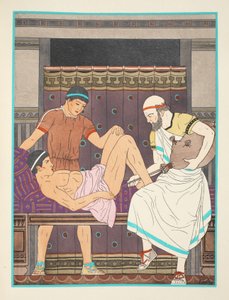 एनिमा होने के बाद, 1934 में &39;द वर्क्स ऑफ हिप्पोक्रेट्स&39; से चित्रण
