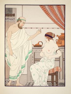 शारीरिक परीक्षा, &39;द वर्क्स ऑफ हिप्पोक्रेट्स&39;, 1934 से चित्रण द्वारा जोसेफ कुह्न रेग्नियर